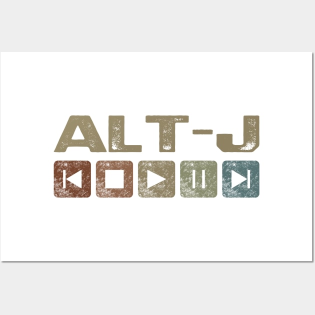 Alt-J Control Button Wall Art by besomethingelse